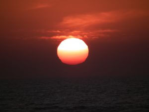 Coucher de soleil Maroc