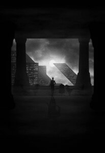 Mon client qui prend peur, devrait contacter un copywriter (splendide illustration de Marko Manev issu de Noir Series Vol. 2)