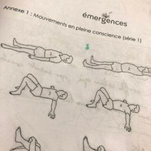 Exercices pratiques, prise de note pendant les méditations, Emergences fait bien les choses